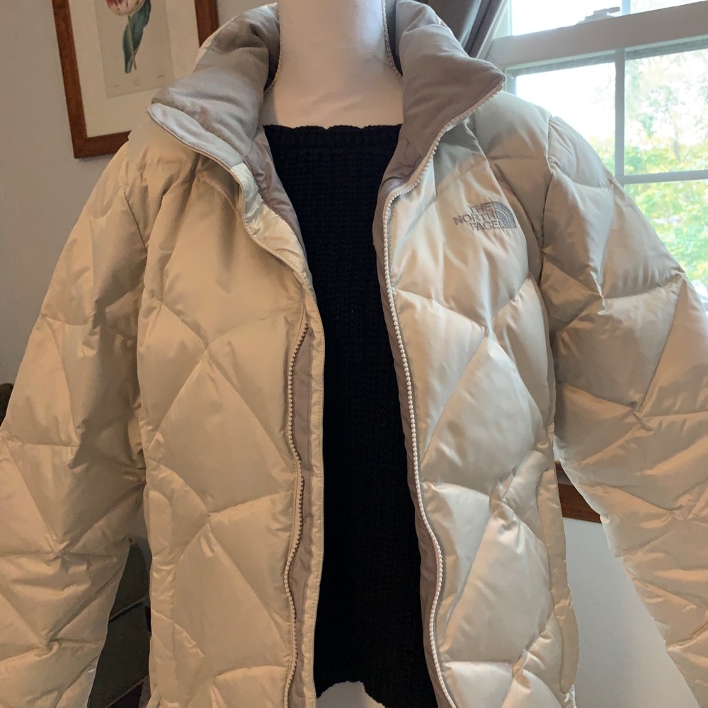 The north face down jacket good condition